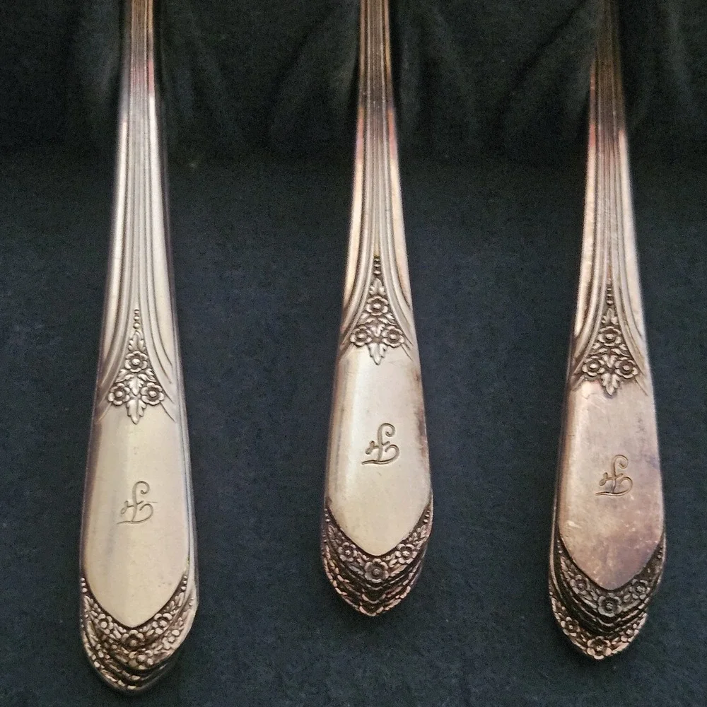 53 Piece Vintage WM Rogers‎ International Silverplate Flatware Set w/ Chest